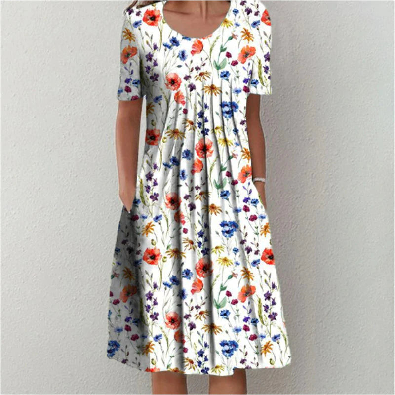 Ayla | Elegant Cotton Dress