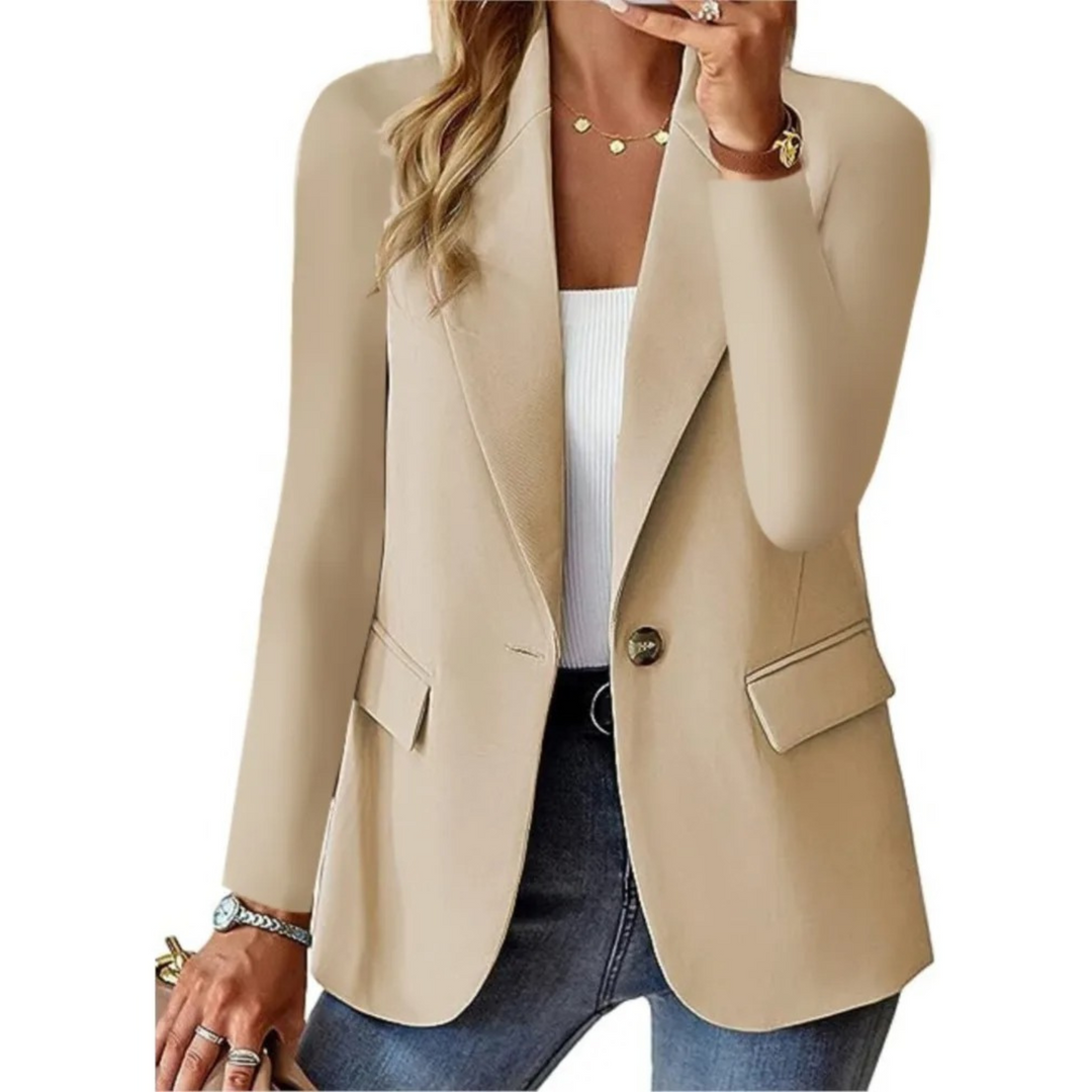 Gemma | Sophisticated Long Sleeve Blazer