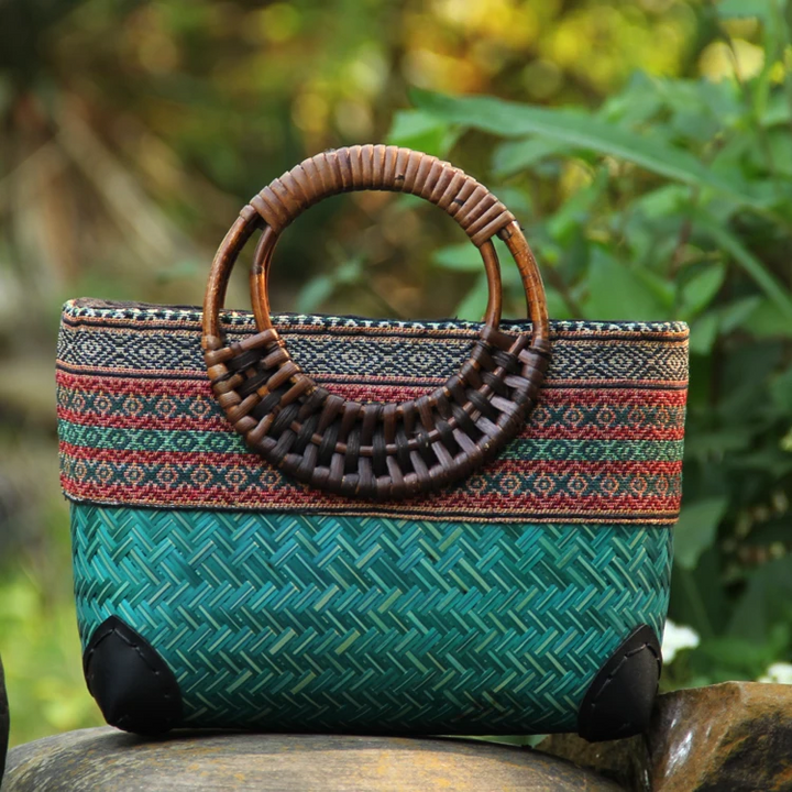 Bohemian Couture Handwoven Bag