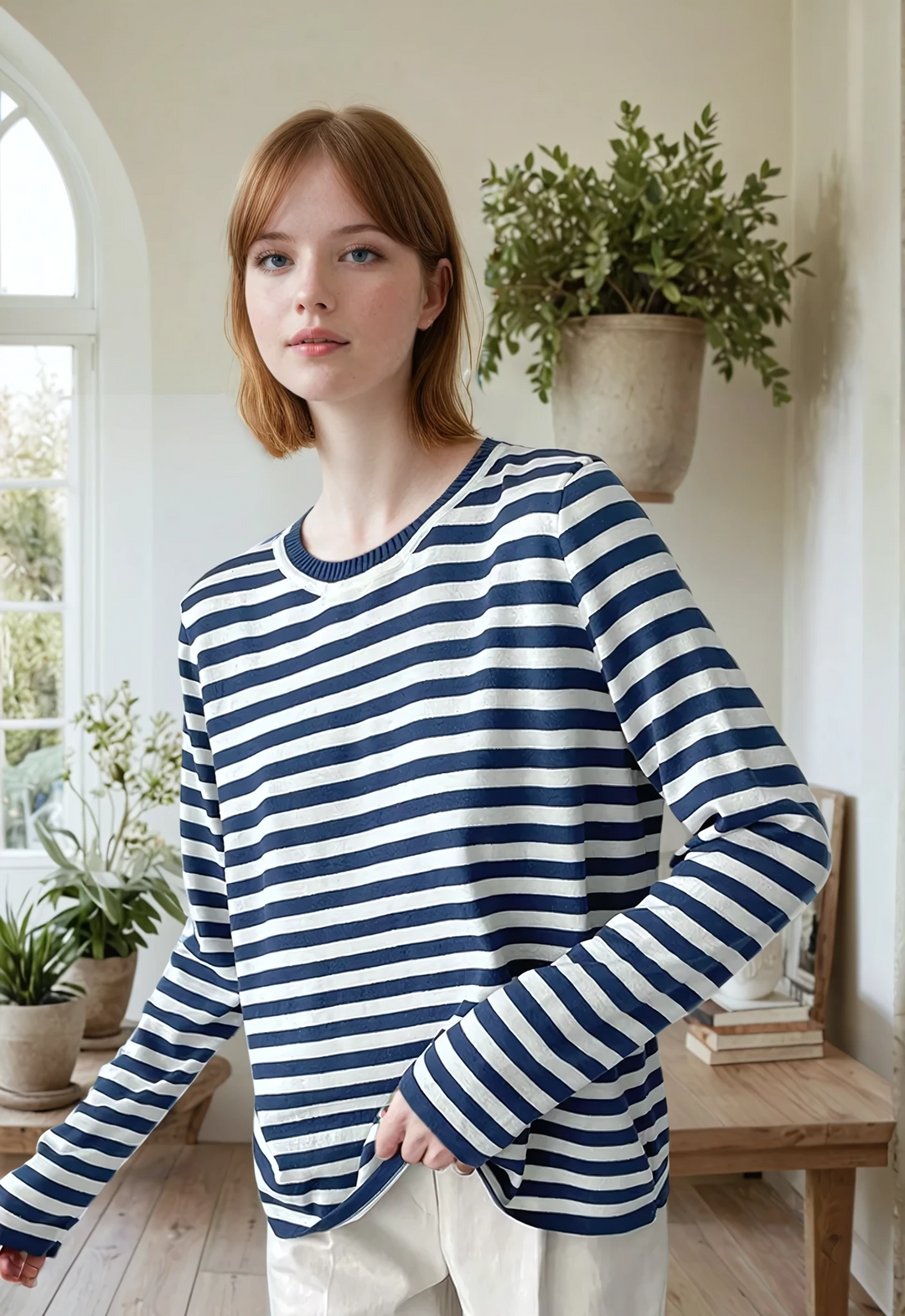 Abigail - Striped Sweater