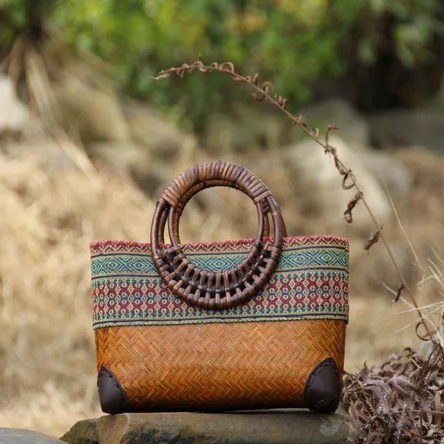 Bohemian Couture Handwoven Bag