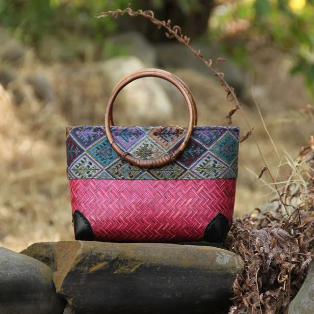 Bohemian Couture Handwoven Bag