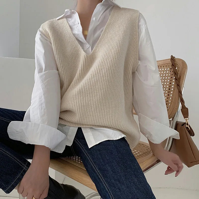 Sancia - Elegant Poncho Cardigan