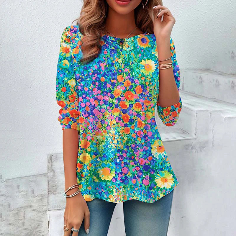 Cecily | Floral Print Shirt