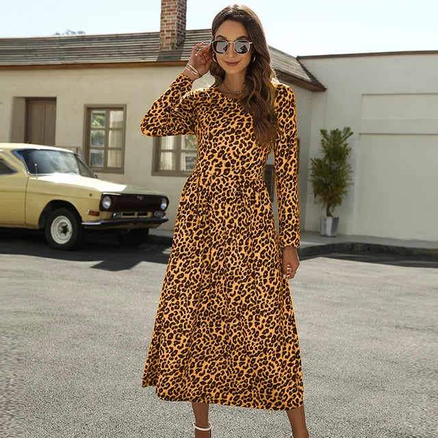 Alice - Leopard Print Dress