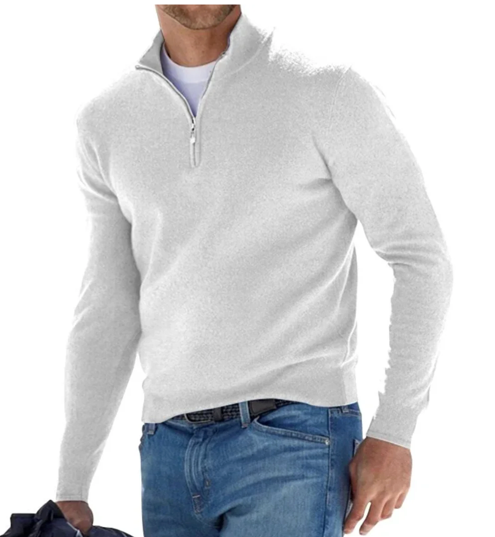 Oliver | Quarter Zip Sweater