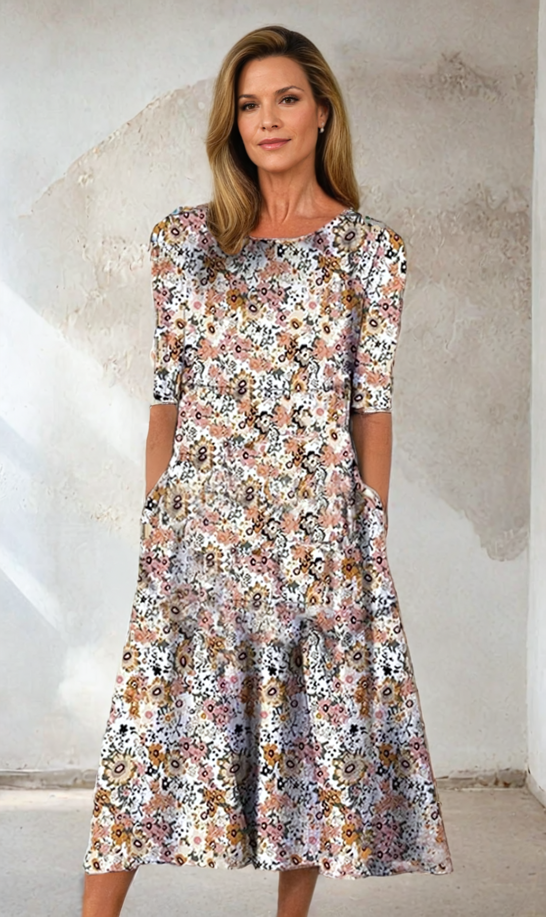 Milla | Floral Print Loose Dress