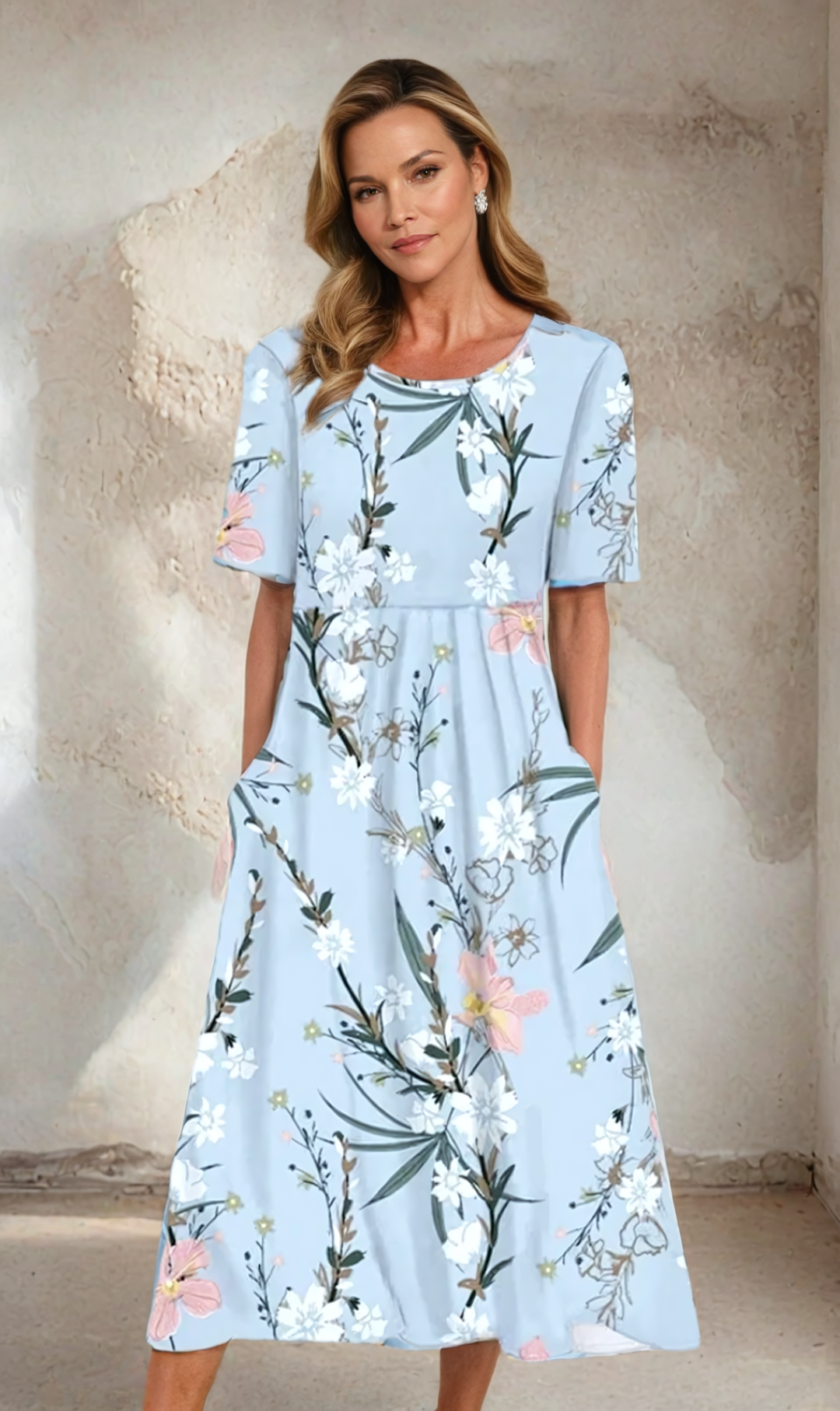 Milla | Floral Print Loose Dress