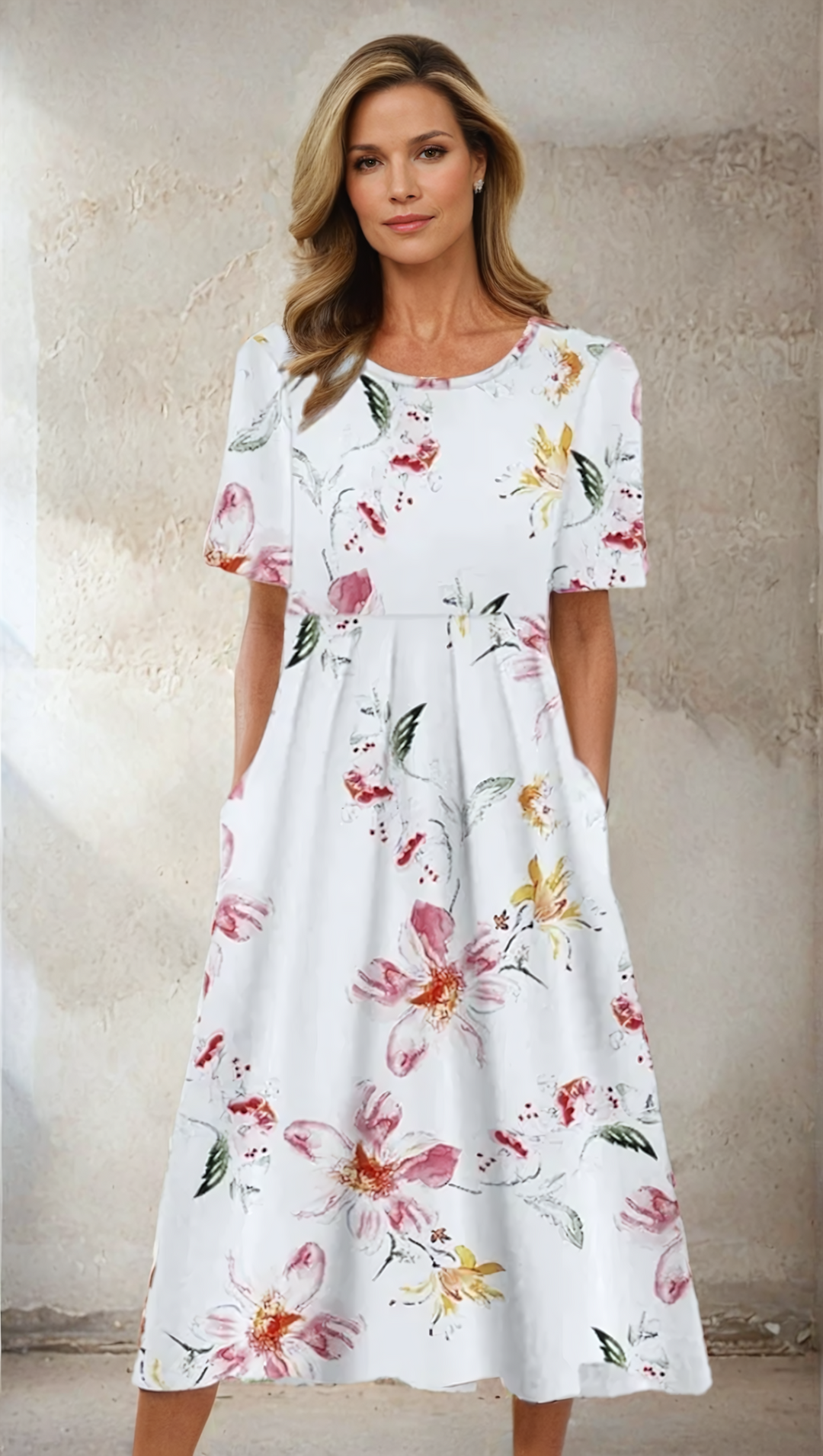 Milla | Floral Print Loose Dress