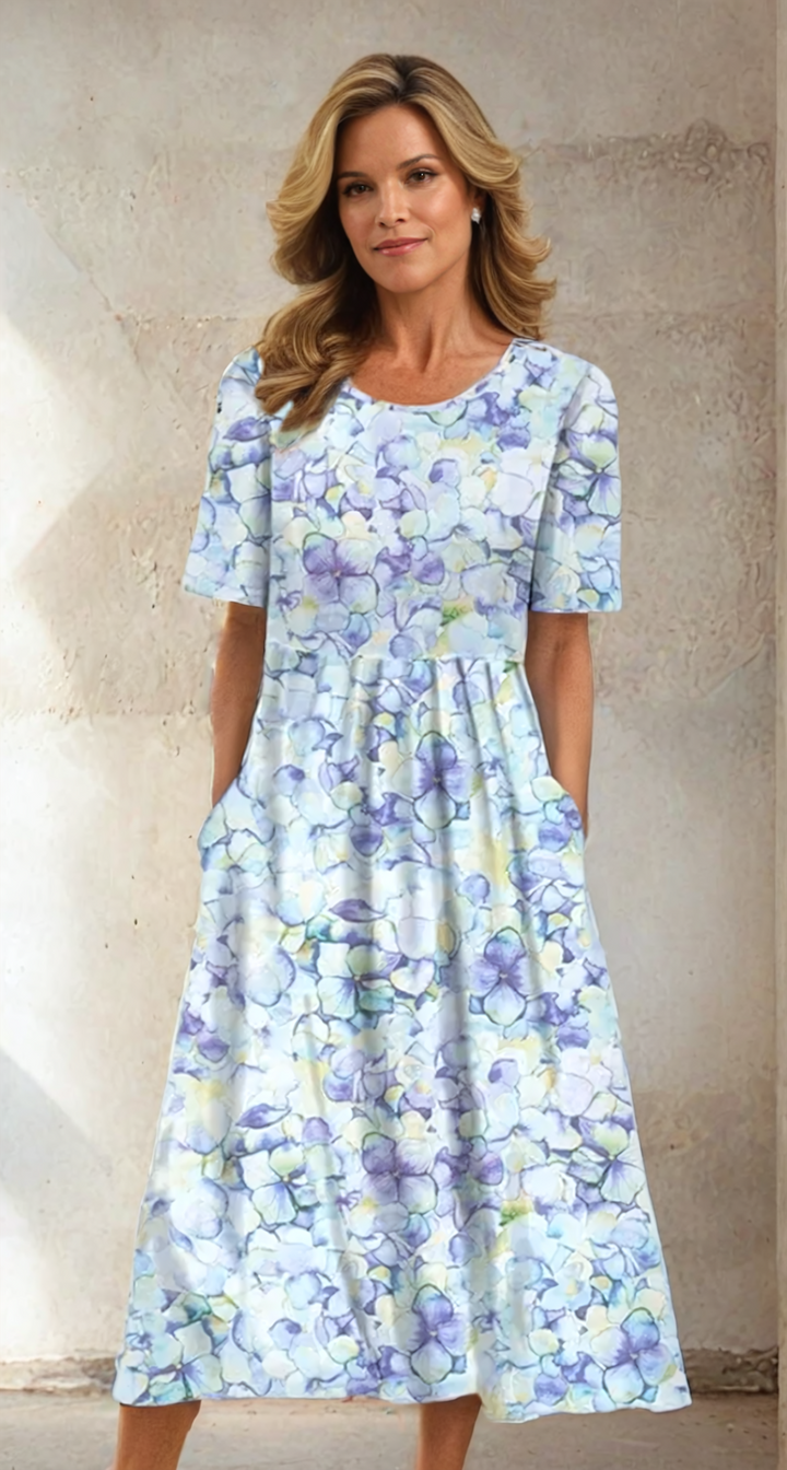 Milla | Floral Print Loose Dress