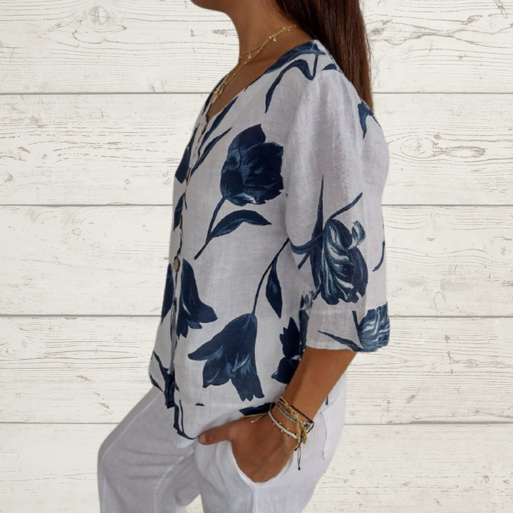 Riley - Floral Print Blouse