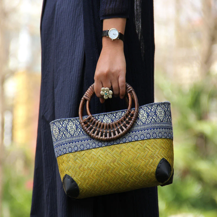 Bohemian Couture Handwoven Bag