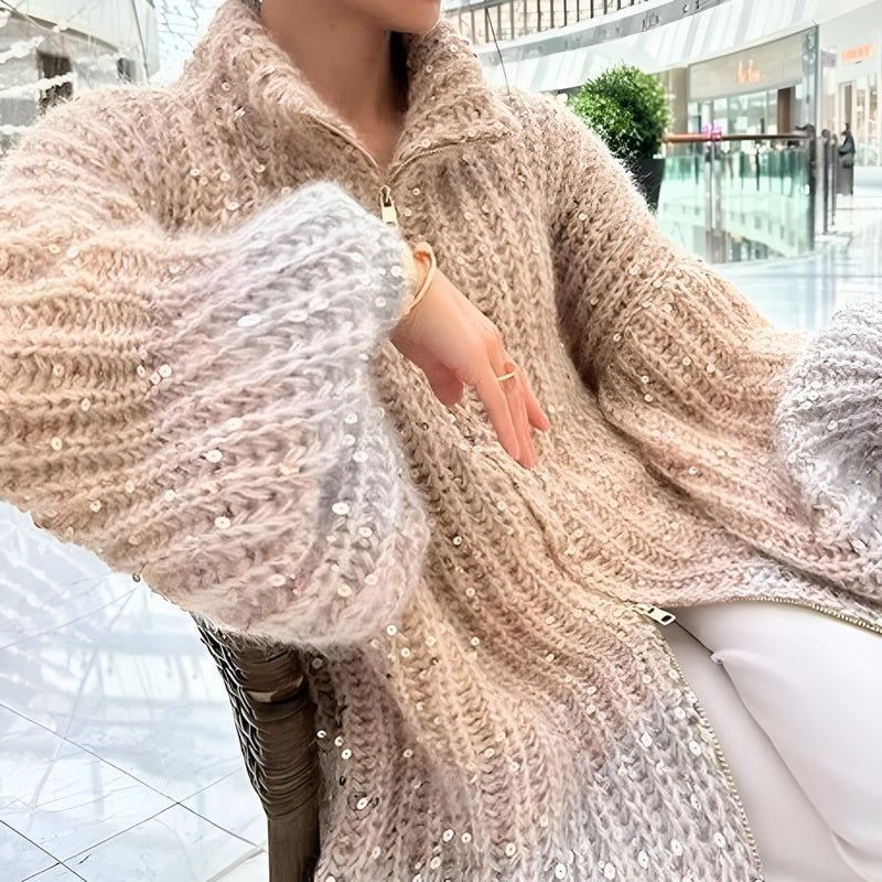 Maya Sequin Sweater